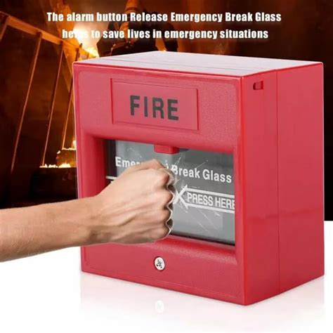 Break Glass Fire Alarm Break Glass Call Point Fire Alarm Manual Call Point