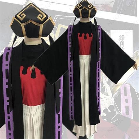 Anime Demon Slayer Kimetsu No Yaiba Douma Cosplay Costume Cosplay