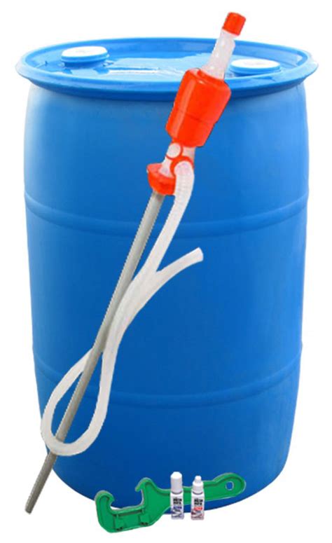 55 Gallon Drum Water Storage Kit Emergencies And Natural Disaster