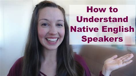 How To Understand All Native English Speakers English Fluency Lesson