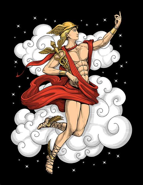 Hermes Greek God Cartoon