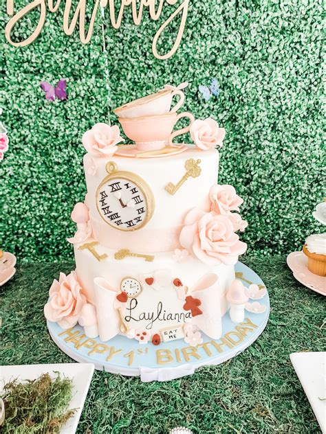 Delightful Alice In Onederland Themed First Birthday Party Artofit