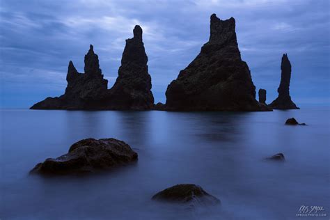 Reynisdrangar Twilight Mýrdalshreppur Iceland Kris Sproul Photography