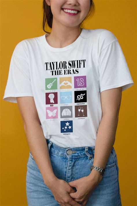 Get Ready For The Era S Tour With This Taylor Swift T Shirt Featuring A Symbol And Iconic Color