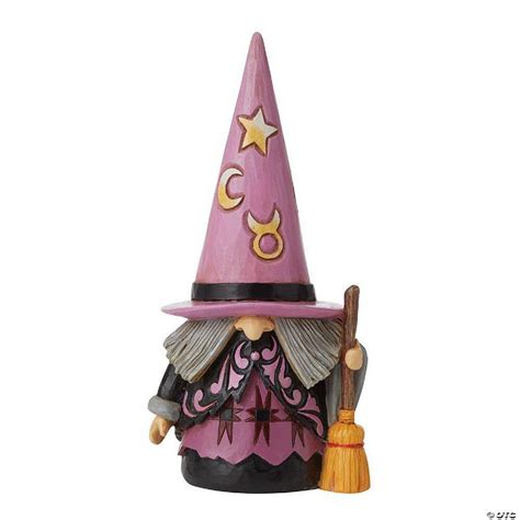 Jim Shore Witch Gnome Halloween Figurine 6009513
