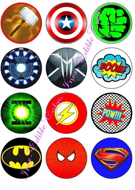 Pin De Tiffany Gross En Marvel Escudos Superheroes Cumpleaños De