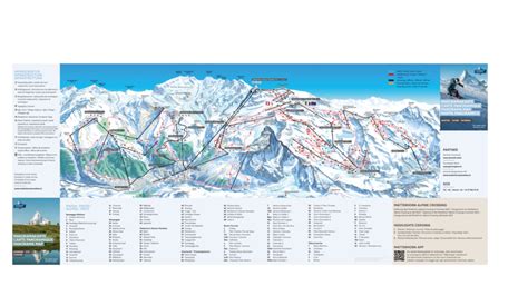 Breuil Cervinia Ski Map Information Breuil Cervinia Piste Map