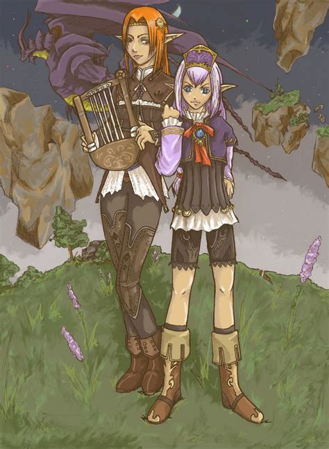 Prishe And Ulmia By Sakuyanagoshi On Deviantart Final Fantasy Xi