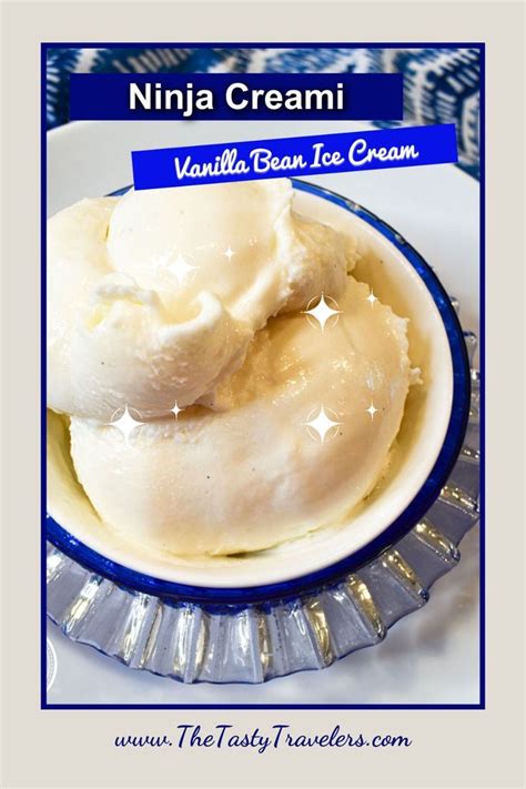 Ninja Creami Vanilla Bean Ice Cream Recipe Ice Cream Maker Recipes Healthy Ice Cream Maker