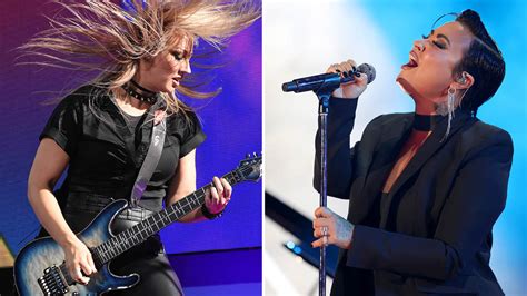 Nita Strauss Says Demi Lovato Is “a Huge Rock And Metal Fan” And Their