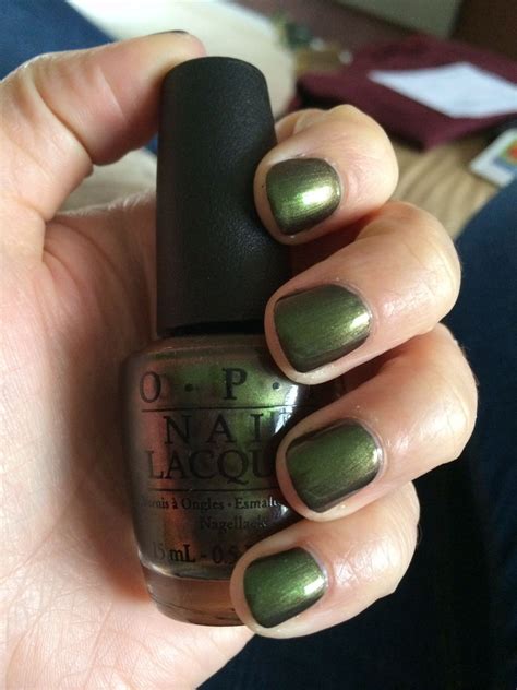 Opi Nail Lacquer Green On The Runway Reviews Makeupalley