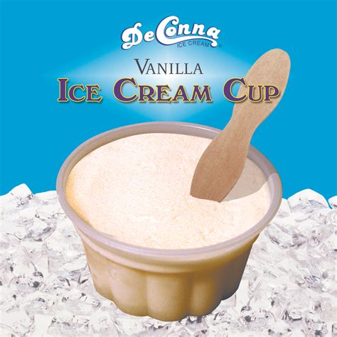 Vanilla Ice Cream Cups From DeConna Buy In Bulk