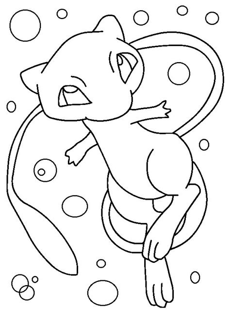 Mew Template By Shadowxmephiles On Deviantart Pokemon Coloring Sheets