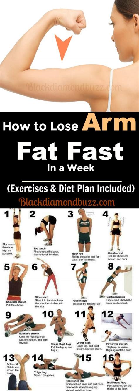 Is the question how to lose arm fat haunting you? How to Lose Weight in Your Arms Fast in A Week | BLACKDIAMONDBUZZ