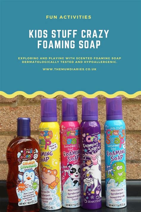 Ted Having Fun With Kids Stuff Crazy Foaming Soap ⋆