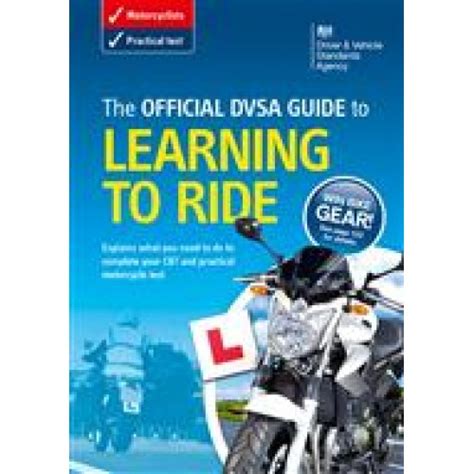Official Dvsa Guide To Learning To Ride Book