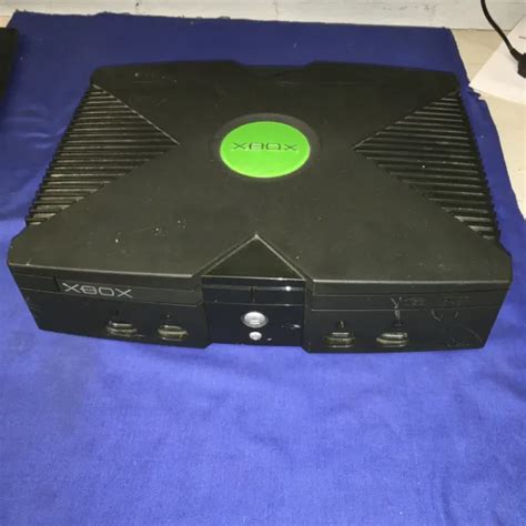 Microsoft Original Xbox Classic System Console Only As Is For Parts