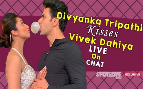 Watch Divyanka Tripathi Kissing Vivek Dahiya Live And Couple Sharing Secrets Only Here Exclusive