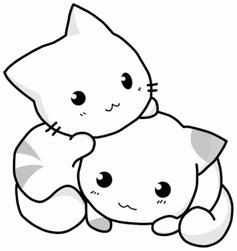 View Chibi Kawaii Animals Coloring Pages Background Colorist