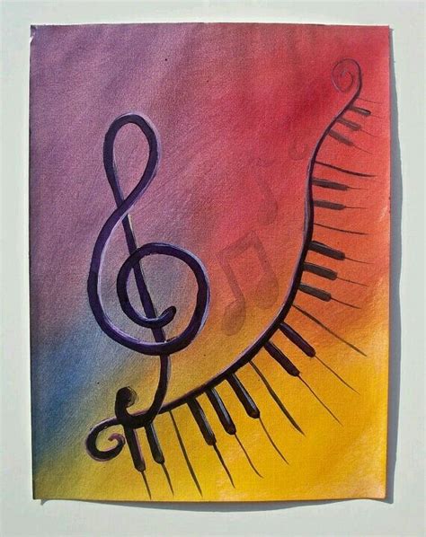 Pin By Liz Quick On Music And Piano Passion Music Painting Canvas