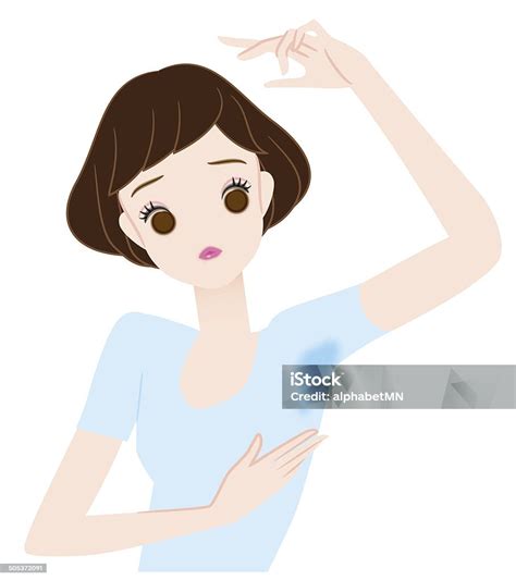 Sweat Armpits Women Beauty Stock Illustration Download Image Now