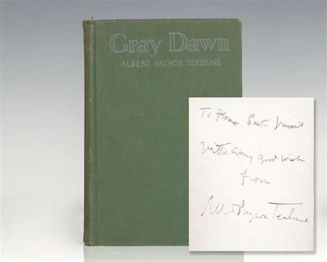Gray Dawn Albert Payson Terhune First Edition