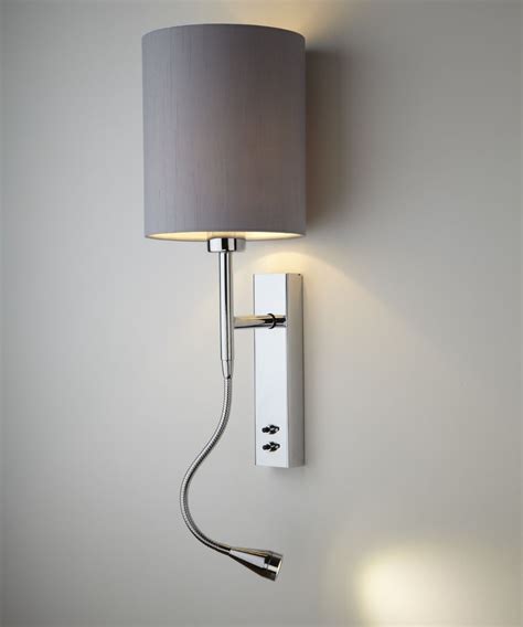 Modern Bedside Sconces Lighting Led Wall Light Lamps Chrome Finish