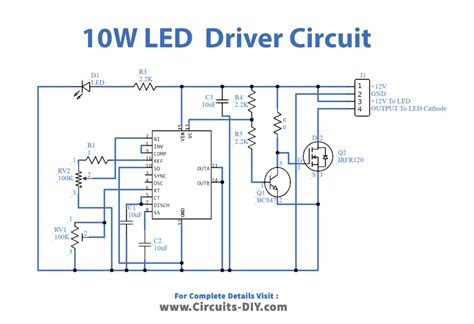 What Is Led Driver Circuit Wiring Diagram