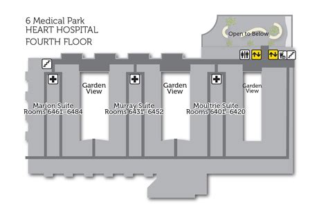 Heart Hospital Campus And Floor Plan Maps
