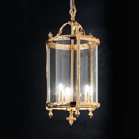 Italian Gold Lantern Ceiling Light Juliettes Interiors