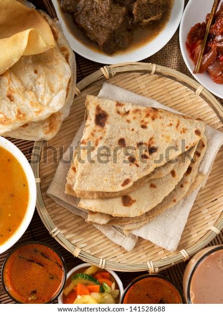 인도 빵 차파티 넙빵 로티 카나이 스톡 사진 141528688 Shutterstock