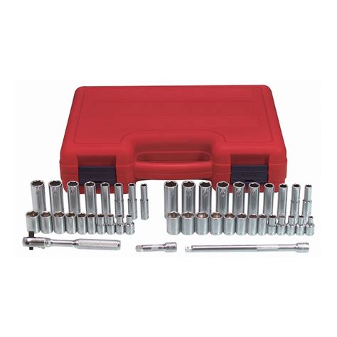 K Tool International 44 Piece Standard Sae And Metric 14 In Drive 6