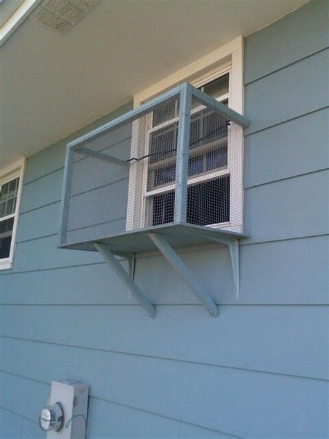 Cat owners know that true love isn't given mindlessly—which is why they'll do virtually anything to earn their felines' affections, including building them the most elaborate window perch you've ever seen. Window cat enclosure | Cats | Cat enclosure, Outdoor cats ...