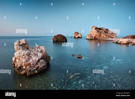 Aphrodites Rock Petra Tou Romiou Paphos Cyprus Stock Photo Alamy