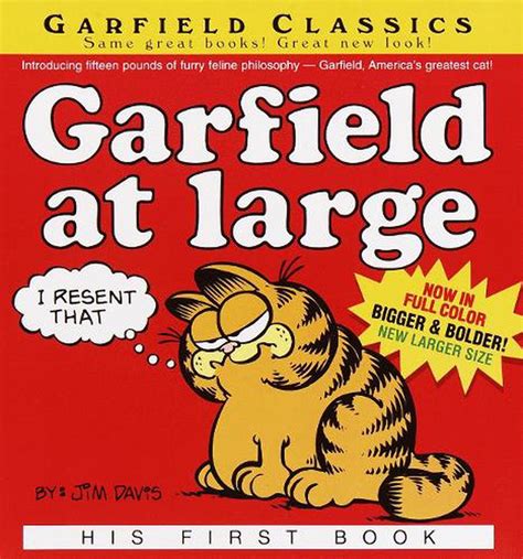 Garfield At Large His 1st Book By Jim Davis English Paperback Book