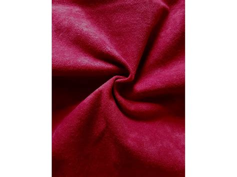 Faux Heavy Suede/ Upholstery Fabric Material- Cherry Red SQ174 CHRD