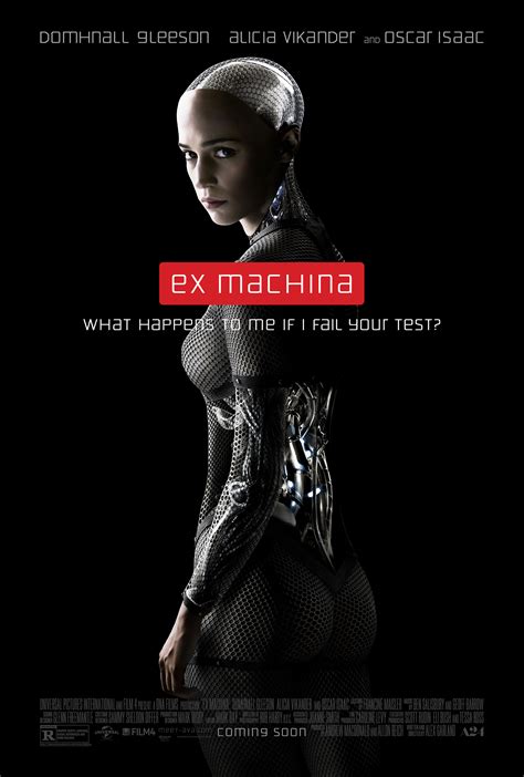 alex garland s ex machina movie poster revealed nerd reactor
