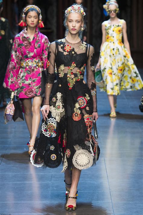 Dolce Gabbana Spring Summer Collection Milan Fashion Week