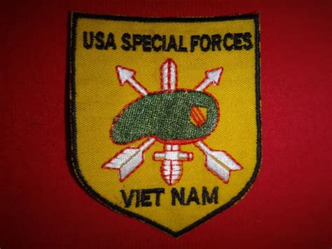 Vietnam War Patch Us Army 5th Special Forces Group Combined Studies