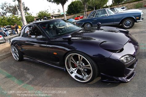 The Perfect Exposure Purple Heart Fd3s Mazda Rx 7 Super Aggressive