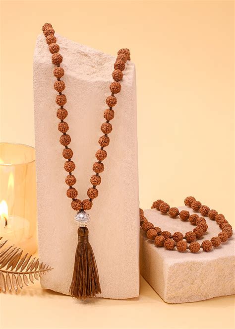 Sadhu Earth Shivaloka Authentic Rudraksha Blessed Mala Beads