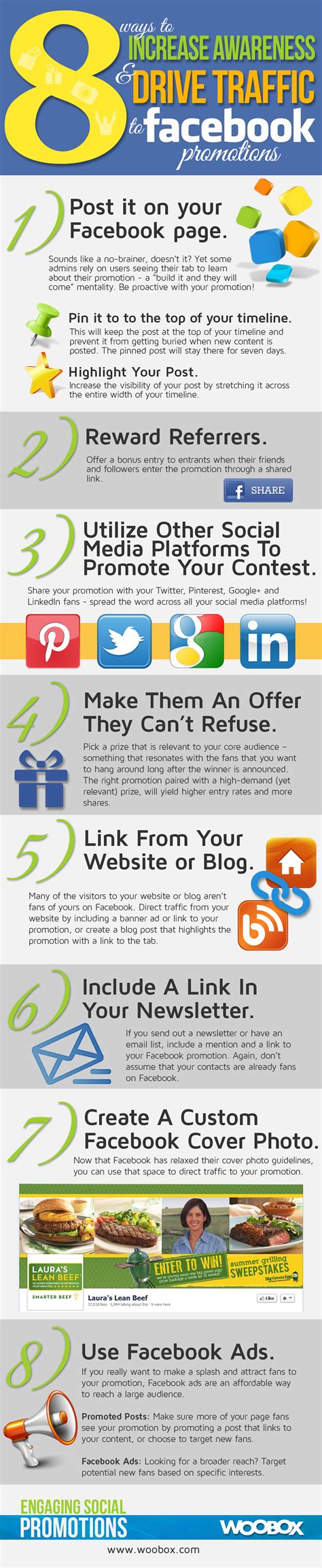 8 Ways To Drive Traffic To Your Promotion Infographic Woobox Blog