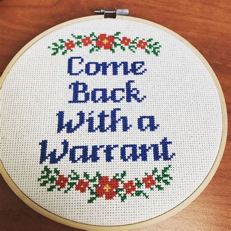 25 Funny Cross Stitch Ideas That Made Us Laugh Bouncy Mustard
