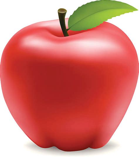 Apple Fruit Clip Art Vector Images And Illustrations Istock