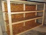 Wood Storage Shelf Plans