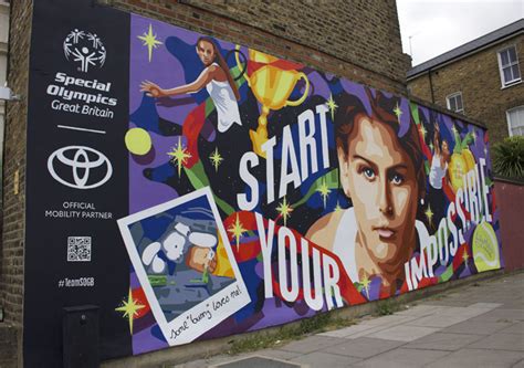 Mural Celebrates Special Olympians Islington Tribune