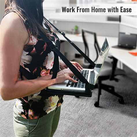 Buy Mobile Laptop Harness Standing Desk Walking Desk Mobile Laptop