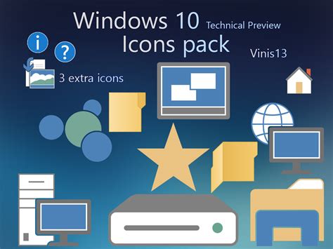 8 Desktop Icons Windows 10 Images Windows 7 Icon Pack Windows Vista