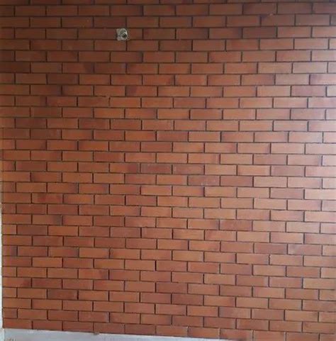 Ceramic Matte Clay Brick Wall Cladding Tiles Size 2x2 Feet600x600 Mm