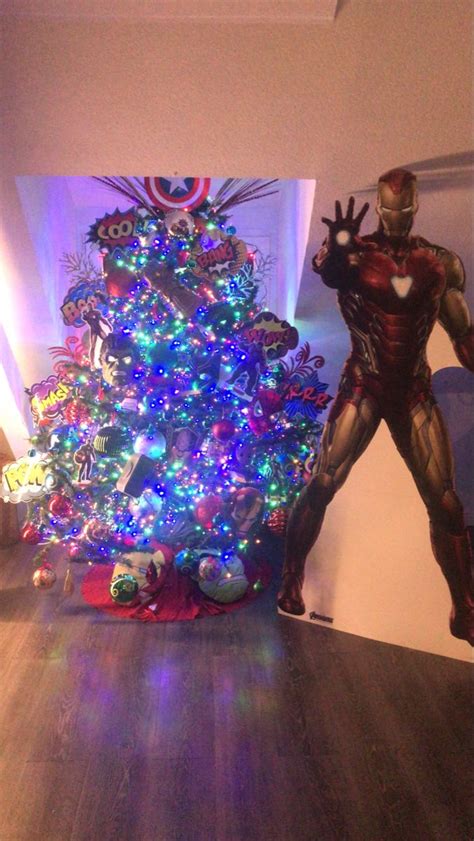 Marvel Weihnachtsbaum Ironman Weihnachtsbaum Marvel Baum